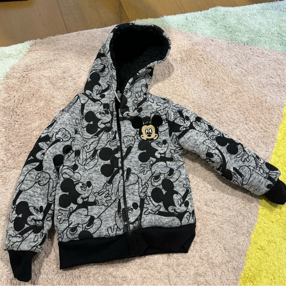 Mickey Mouse Plush Sweater sz 3